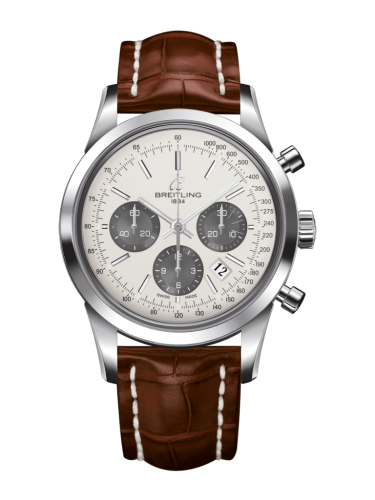 Breitling Transocean Chronograph Stainless Steel / Panda / Croco / Folding AB015212/G724/738P/A20D.1