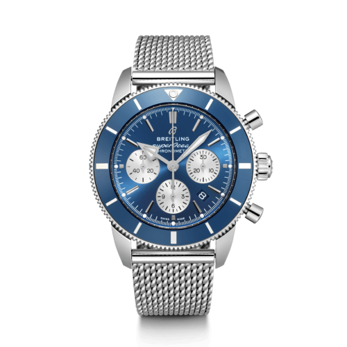 Breitling Superocean Heritage II B01 Chronograph 44 Stainless Steel / Blue / Bracelet AB0162161C1A1