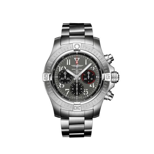 Breitling Avenger B01 Chronograph 45 Stainless Steel / Anthracite / Bracelet AB01821A1B1A1