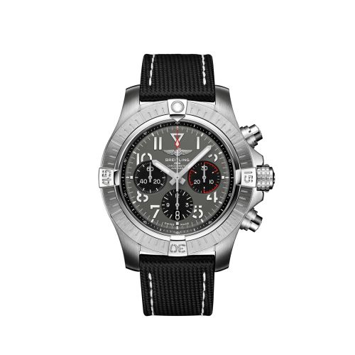 Breitling Avenger B01 Chronograph 45 Stainless Steel / Anthracite / Strap - Folding AB01821A1B1X2