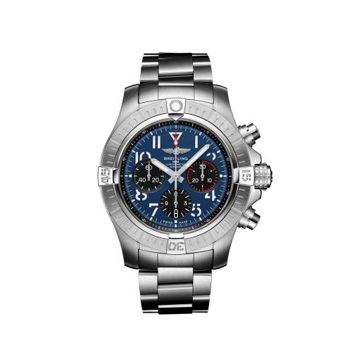 Breitling Avenger B01 Chronograph 45 Stainless Steel / Blue / Bracelet AB01821A1C1A1