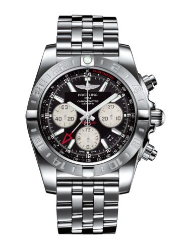 Breitling Chronomat 44 GMT Stainless Steel / Onyx Black / Bracelet AB042011.BB56.375A