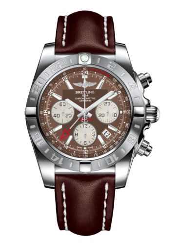 Breitling Chronomat 44 GMT Stainless Steel / Metallica Brown / Calf AB042011.Q589.437X