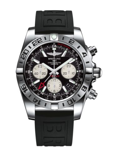 Breitling Chronomat 44 GMT Stainless Steel / Onyx Black / Rubber AB0420B9.BB56.152S