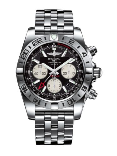 Breitling Chronomat 44 GMT Stainless Steel / Onyx Black / Bracelet AB0420B9.BB56.375A