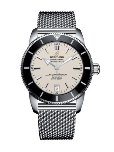 Breitling Superocean Heritage II 42 Stainless Steel / Black / Silver / Bracelet AB201012/G827/154A