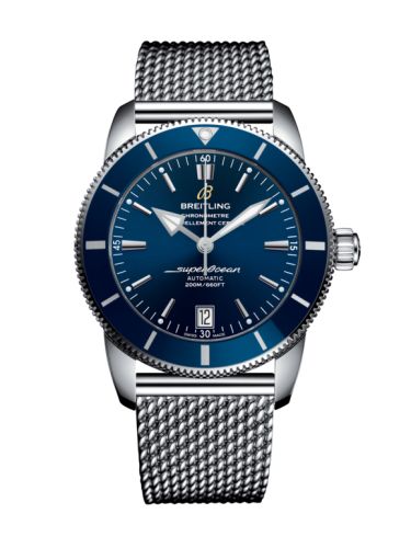 Breitling Superocean Heritage II 42 Stainless Steel / Blue / Blue / Bracelet AB2010161C1A1