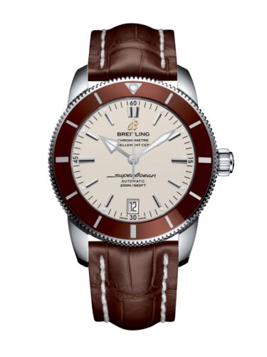 Breitling Superocean Heritage II 42 Stainless Steel / Bronze / Silver / Croco AB201033.G827.739P
