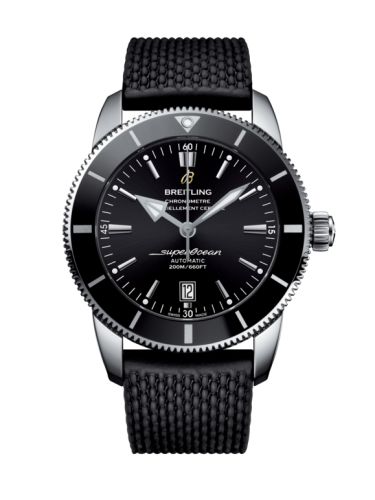 Breitling Superocean Heritage II 46 Stainless Steel / Black / Black / Rubber / Folding AB2020121B1S1