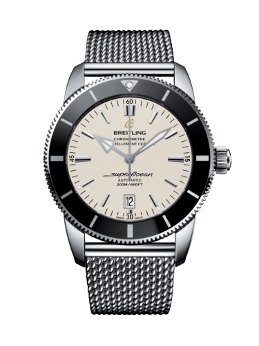 Breitling Superocean Heritage II 46 Stainless Steel / Black / Silver / Bracelet AB202012/G828/152A