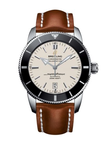 Breitling Superocean Heritage II 46 Stainless Steel / Black / Silver / Calf / Pin AB202012/G828/439X/A20BA.1