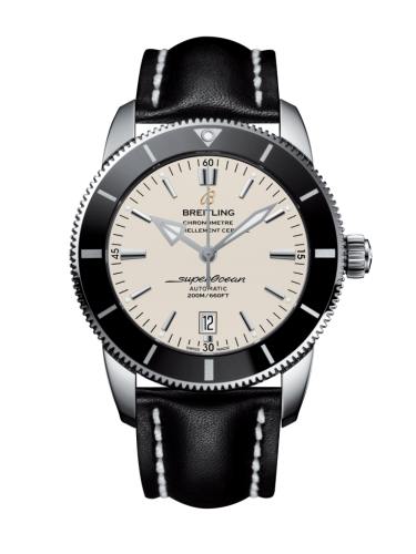 Breitling Superocean Heritage II 46 Stainless Steel / Black / Silver / Calf / Pin AB202012/G828/441X/A20BA.1