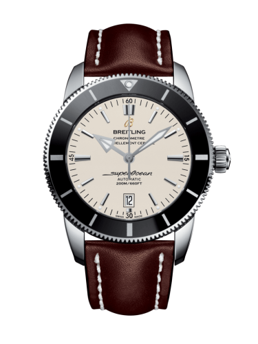 Breitling Superocean Heritage II 46 Stainless Steel / Black / Silver / Calf / Folding AB202012/G828/444X/A20D.1