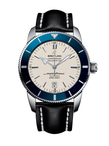 Breitling Superocean Heritage II 46 Stainless Steel / Blue / Silver / Calf / Folding AB202016/G828/442X/A20D.1