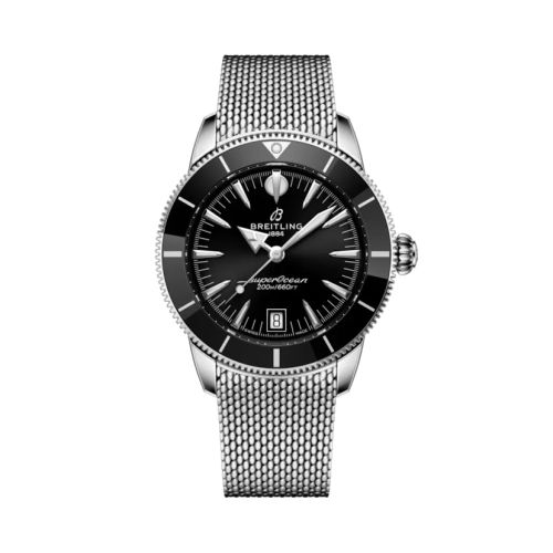 Breitling Superocean Heritage B31 Automatic 40 Stainless Steel / Black / Milanese AB3110241B1A1