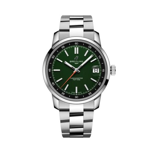 Breitling Top Time B31 Stainless Steel / Green / Bracelet AB3113171L1A1