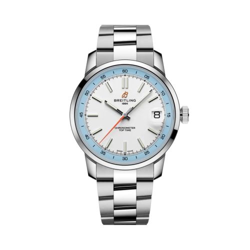 Breitling Top Time B31 Stainless Steel / Silver / Bracelet AB3113281A1A1
