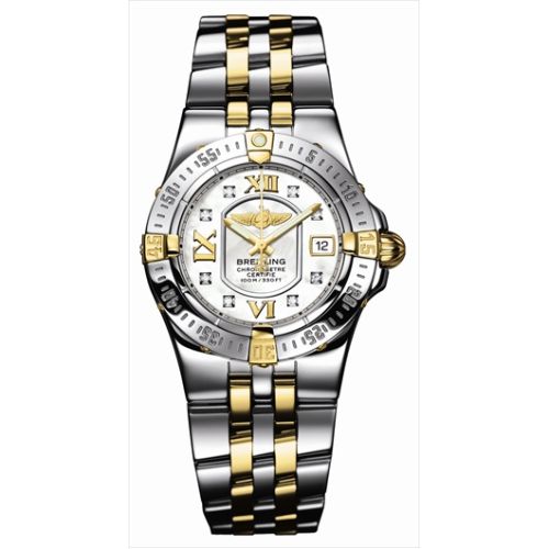 Breitling Starliner 2008 Two Tone / MOP / Diamond B7134012.A662