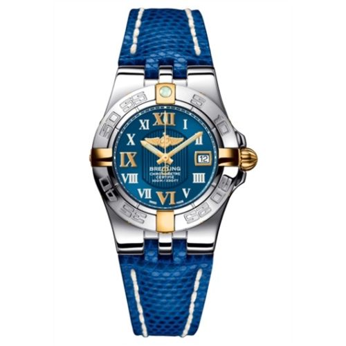 Breitling Galactic 30 Two Tone Blue / Roman / Blue Teju B71340L2.C779.163Z