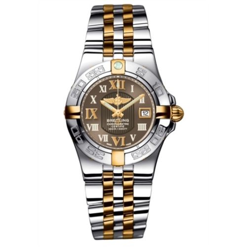 Breitling Galactic 30 Two Tone Amber / Roman / Two Tone Bracelet B71340L2.Q562.368D