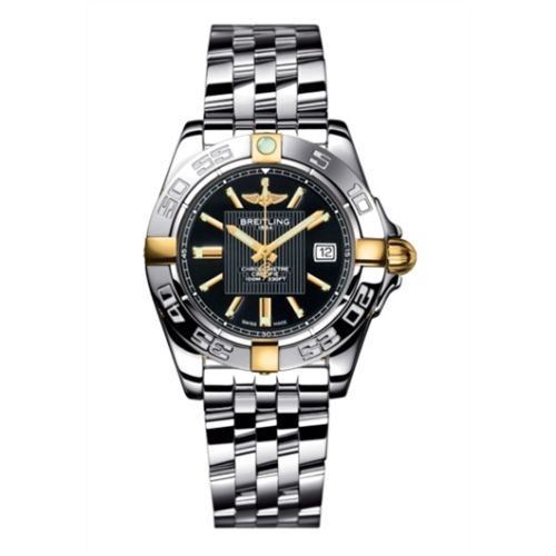 Breitling Galactic 32 Two Tone Black / Bracelet B71356L2.BA11.367A