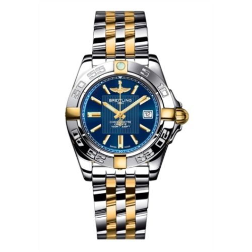 Breitling Galactic 32 Two Tone Blue / Two Tone Bracelet B71356L2.C812.367D