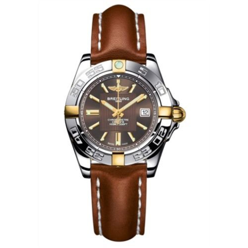 Breitling Galactic 32 Two Tone Bronze / Calf B71356L2.Q580.406X