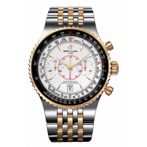 Breitling Montbrillant Legende Two Tone / Silver C2334021G637