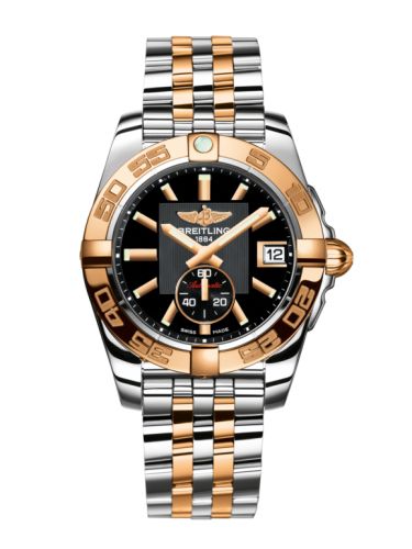 Breitling Galactic 36 Automatic Stainless Steel / Rose Gold / Volcano Black / Bracelet C37330121B1C1