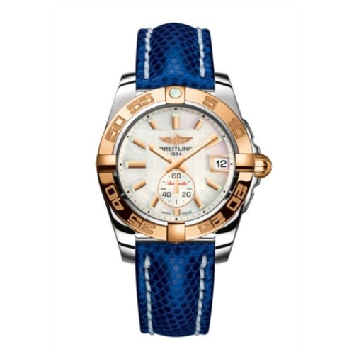 Breitling Galactic 36 Automatic Stainless Steel / Rose Gold / Pearl / Teju C3733012/A724/112Z/A16BA.1