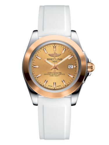 Breitling Galactic 32 Sleek Edition Stainless Steel / Rose Gold / Golden Sun / Rubber C7133012/H549/164S/A14S.1