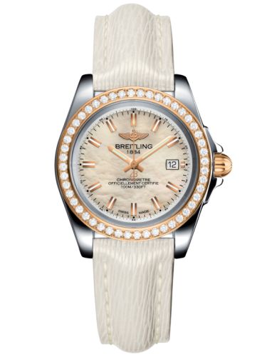 Breitling Galactic 32 Sleek Edition Stainless Steel / Rose Gold / Diamond / Pearl / Sahara C7133053/A802/235X/A14BA.1