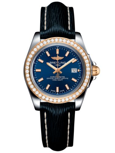 Breitling Galactic 32 Sleek Edition Stainless Steel / Rose Gold / Diamond / Horizon Blue / Sahara C7133053/C952/210X/A14BA.1