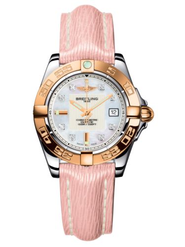 Breitling Galactic 32 Stainless Steel / Rose Gold / Pearl Diamond / Sahara C71356L2.A712.238X