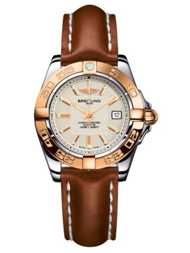 Breitling Galactic 32 Stainless Steel / Rose Gold / Sierra Silver / Calf C71356L2.G704.406X