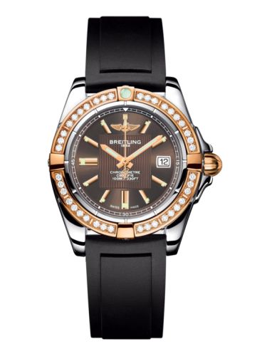 Breitling Galactic 32 Stainless Steel / Rose Gold / Diamond / Solar Bronze / Rubber C71356LA.Q581.133S