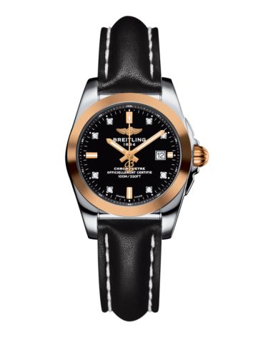 Breitling Galactic 29 Stainless Steel / Rose Gold / Trophy Black Diamond / Calf C7234812/BE86/477X/A12BA.1