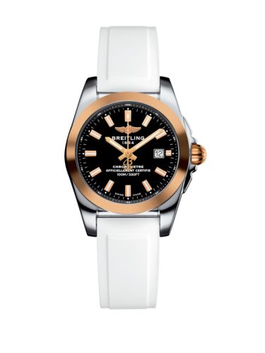 Breitling Galactic 29 Stainless Steel / Rose Gold / Trophy Black / Rubber C7234812/BF32/249S/A12S.1