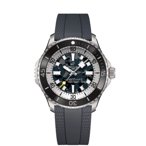 Breitling SuperOcean Automatic 46 Super Diver Titanium / Camouflage / Rubber E10379351B1S1