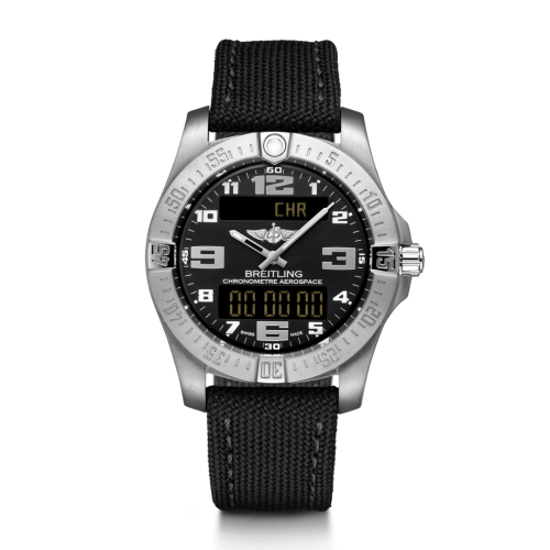 Breitling Aerospace Evo Titanium / Black / Military / Pin E79363101B1W1
