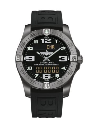 Breitling Aerospace Evo Titanium / Black / Rubber / Pin E7936310/BC27/152S/A20SS.1