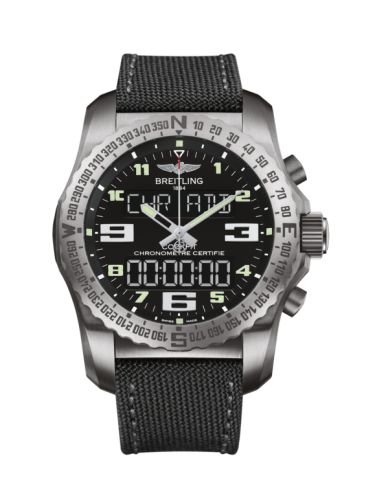 Breitling Cockpit B50 Titanium / Black / Military / Pin EB5010221B1W1