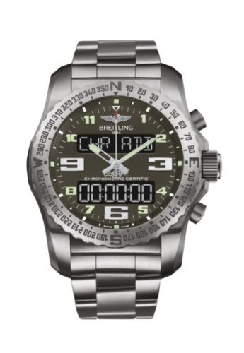 Breitling Cockpit B50 Titanium / Grey / Bracelet EB5010B1/M532/176E