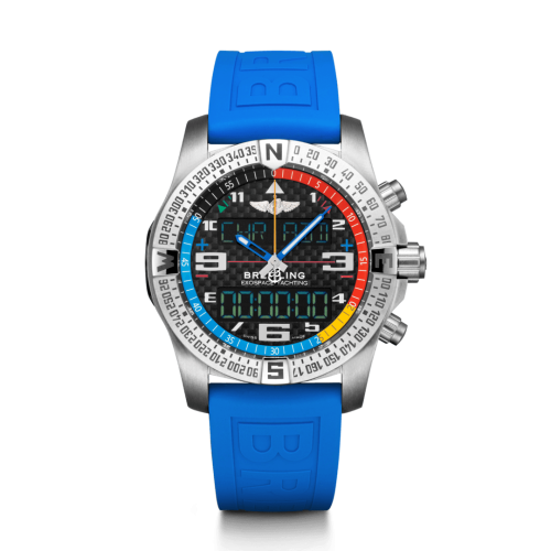 Breitling B55 Exospace Yachting Titanium / Carbon / TwinPro Blue / Folding EB5512221B1S1