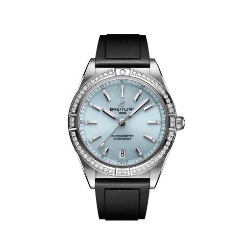Breitling Chronomat Automatic 36 South Sea Stainless Steel / White Gold / Diamond / Ice Blue G10380591C1S1