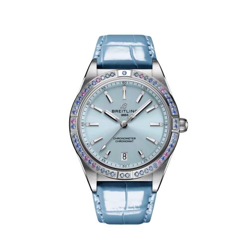 Breitling Chronomat Automatic 36 Stainless Steel - White Gold / Ice Blue / South Sea G10380611C1P1