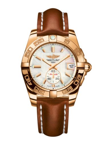 Breitling Galactic 36 Automatic Rose Gold / Pearl / Calf H3733012.A724.412X