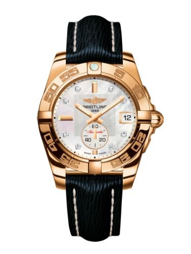Breitling Galactic 36 Automatic Rose Gold / Pearl Diamond / Sahara H3733012.A725.215X