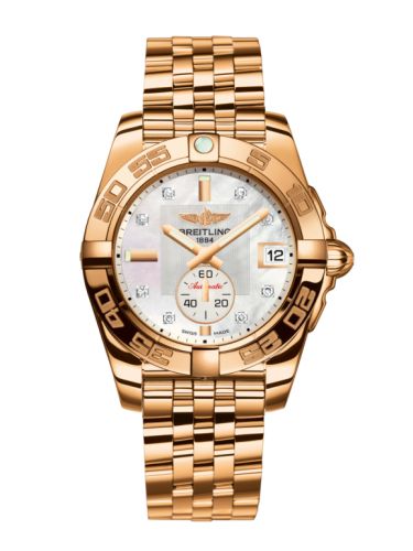 Breitling Galactic 36 Automatic Rose Gold / Pearl Diamond / Bracelet H3733012.A725.376H