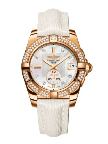 Breitling Galactic 36 Automatic Rose Gold / Diamond / Pearl Diamond / Sahara H3733053.A725.236X